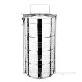 4 layers stainless steel food basket